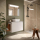 Badezimmermöbel BALTIC 800 2 Türen WHITE GLOSS + Waschtisch-Platte