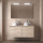 Badezimmermöbel BALTIC 1400 4 Türen NATURAL + Waschtisch-Platte