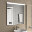 Set OPTIMUS 600 Spiegel und LED-Leuchte IP44...