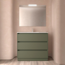 Badezimmermöbel BALTIC 1000 3 Schubladen GREEN SATIN...