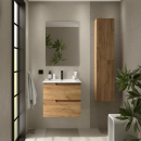 Badezimmermöbel VIMA 600 EICHE AFRIKA + Waschtisch +...
