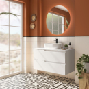 Badezimmermöbel VIMA 1000 WHITE SATIN +...