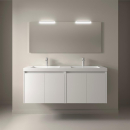Badezimmermöbel BALTIC 1400 4 Türen WHITE SATIN...