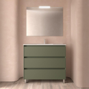 Badezimmermöbel BALTIC 1000 3 Schubladen GREEN SATIN...