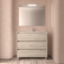 Badezimmermöbel BALTIC 1000 3 Schubladen NATURAL +...