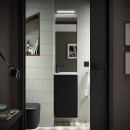 Conjunto de Badezimmermöbel MARVILLE BLACK SATIN...