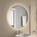 Spiegel NORA 800 kreisförmig mit Licht (13W...