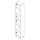 Hochschrank 2 Türen INFINITY WHITE GLOSS 300 x 1810 x 240 mm