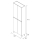 Hochschrank 4 Türen INFINITY WHITE GLOSS 600 x 1810 x 240 mm