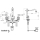 Herzbach ANAIS CLASSIC WT-Dreilochbatterie Stilgriffe mit Ablauf Chrom