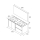Badezimmermöbel BALTIC 1200 2 Türen und 2 Schubladen GREEN SATIN + Waschtisch + Spiegel