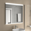 Spiegel LINIA mit LED-Licht oben/unten, vertikal 1200x700 mm