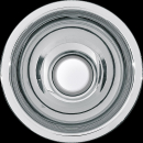 KWC Rundbecken, RONDO, Edelstahl, 233x107 mm, ohne...