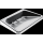 KWC Seifenablage, RODAN, Edelstahl, 125x22x90 mm, AP, Wasserablauf