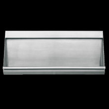 KWC Reihenurinal, CAMPUS, Edelstahl V2A, 1200x515x235 mm, Siebablauf Mittig