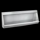 KWC Reihenurinal, CAMPUS, Edelstahl V2A, 1400x515x235 mm,...