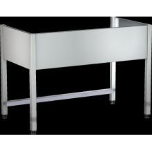 KWC Untergestell, MAXIMA, Edelstahl, 1180x850x650 mm