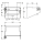 KWC Wc-rollenhalter, RODAN, Edelstahl, 150x100x130 mm, Aufputz