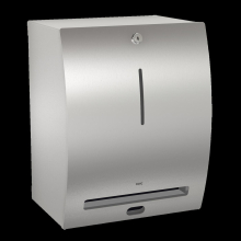 KWC Papierhandtuchsp, STRATOS, Elek, Edst, 300x385x234mm, AP, Batterien