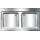 KWC Gewerbespüle, MAXIMA, Edelstahl, 2 Becken, 1200x432x700 mm