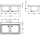 KWC Gewerbespüle, MAXIMA, Edelstahl, 2 Becken, 1200x432x700 mm