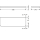 KWC Ablage, MAXIMA, Edelstahl, für Untergestell, 1586x555 mm