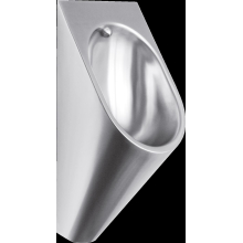 KWC Urinal, CAMPUS, Edelstahl, Spritzkopf, 313x733x341 mm