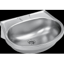 KWC Handwaschbecken, ANIMA, Edelstahl, 550x155x450 mm,...