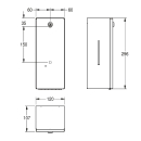 KWC Seifenspender, RODAN, Elek, Edst, 120x296x107mm,...