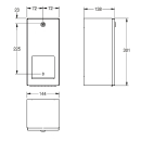 KWC Wc-doppelrollenhalter, RODAN, Edst, 144x301x138 mm,...