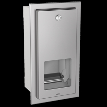 KWC Wc-doppelrollenhalter, RODAN, Edst, 184x341x138 mm, Unterputz