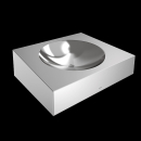 KWC Einzelwaschtisch, HEAVY DUTY, Edst, 500x160x425 mm,...