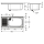 KWC Mehrzweckbecken, SIRIUS, Edelstahl, 1100x357x550 mm, Tropfteil Links