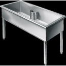 KWC Werkraumbecken, SIRIUS, Edelstahl, 1500x800x600 mm,...