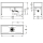 KWC Werkraumbecken, SIRIUS, Edelstahl, 1500x800x600 mm, U-bau, Schlammfang