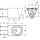 KWC T-WC, HEAVY DUTY, Edst, Hw.-mont, 360x350x500 mm, ohne Sitz