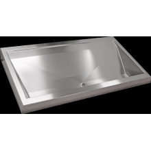 KWC Reihenwaschanlage, PRESTIGE, Edst, 1800x150x570 mm, 3 Waschplätze