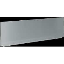 KWC Rückwand, SIRIUS, Edelstahl, 500x210x12 mm, Aufsteckbar