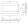 KWC Abfallabwurfklappe, RODAN, Edst, 330x53x195 mm, Einbau Von Oben/vorn