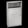 KWC Hygieneabfallbehälter, RODAN, Edst, 401x659x130 mm, Unterputz, Ca. 6 l