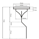 KWC Membrane, CAMPUS, Gummi, für Wasserloses Urinal,...