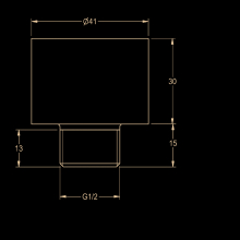 KWC Verlängerungsadapter, AQUALINE-S, 30 mm, für Wandventil Hydr, Stapelbar