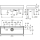 KWC Werkraumbecken, SIRIUS, MIRANIT, 2000x800x700 mm, U-bau, Schlammfang