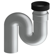 KWC Siphon, CAMPUS, Kunststoff, Abgang Senkrecht, DN100