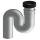 KWC Siphon, CAMPUS, Kunststoff, Abgang Senkrecht, DN100