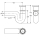 KWC Siphon, CAMPUS, Kunststoff, Abgang Waagerecht, DN100