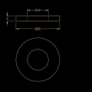 KWC Dichtung, 25x12x3 mm, 2000104658