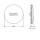 KWC Firmenplakette, Grau, Logo, 2000104734