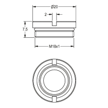 KWC Ventilsitz, DN15, 2000104790
