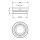 KWC Ventilsitz, DN15, 2000104790